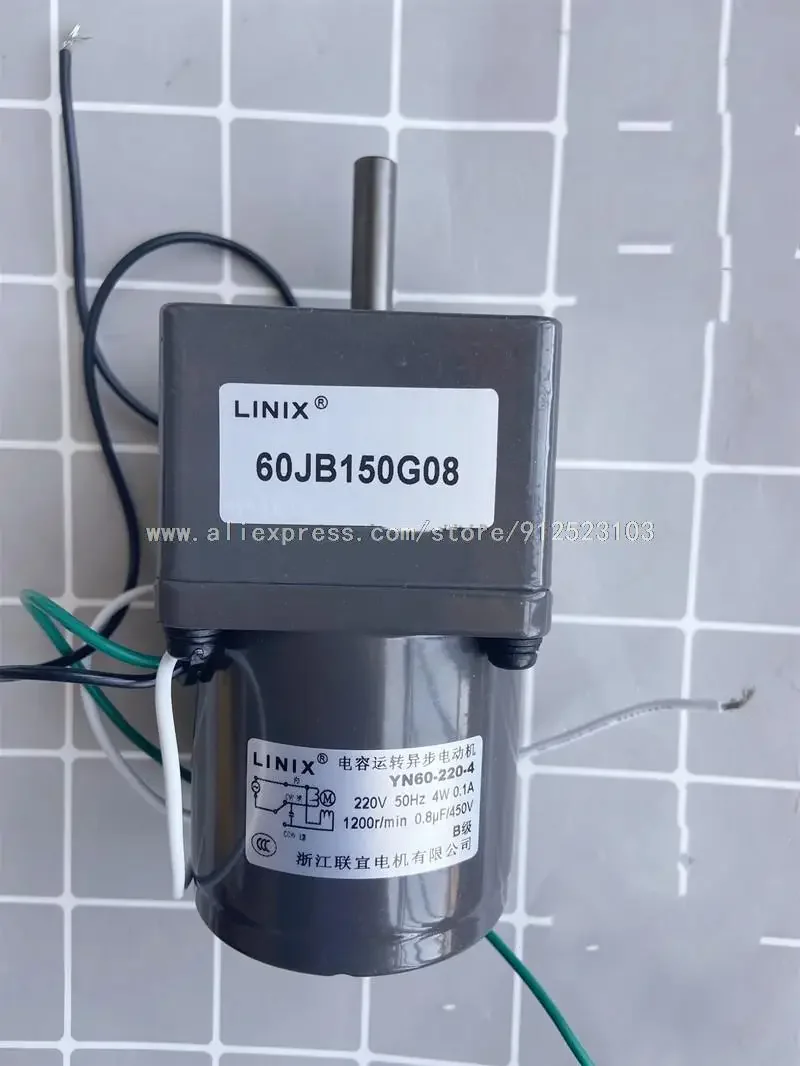 Motor 60JB100G YN60-220-4 220/230V 50Hz 0.1A 4W
Motor 60JB100G YN60-220-4 220/230V 50Hz 0.1A 4W