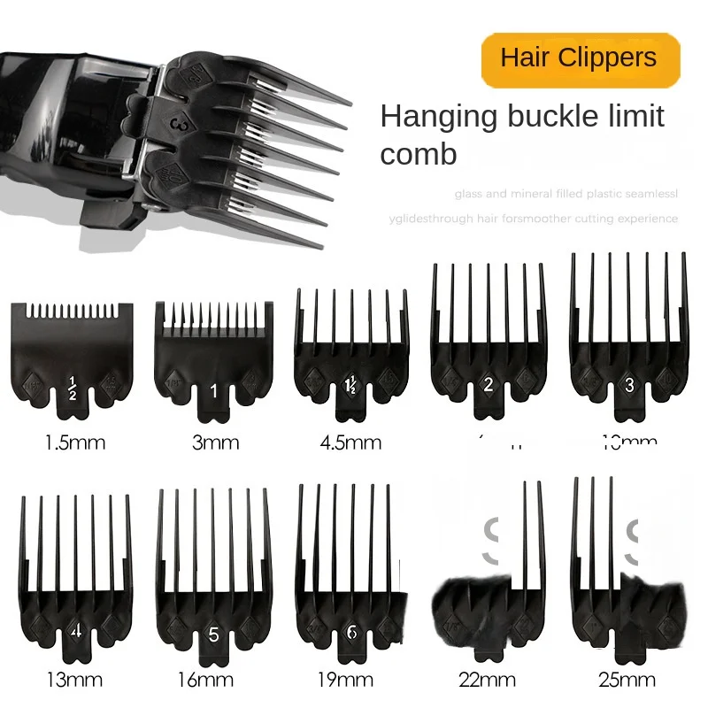 Barber Hair Clipper Limit Guide Comb Universal Cutting Guide Comb Multiple models Haircut Tools Hair Clipper Limit Comb
Barber Hair Clipper Limit Guide Comb Universal Cutting Guide Comb Multiple models Haircut Tools Hair Clipper Limit Comb