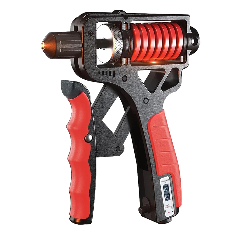 Grip Strength Trainer Adjustable Distance/Resistance 20-260Lbses, Ergonomic Non-Slip Rubber Hand Gripper, Double Spring, Durable
Grip Strength Trainer Adjustable Distance/Resistance 20-260Lbses, Ergonomic Non-Slip Rubber Hand Gripper, Double Spring, Durable