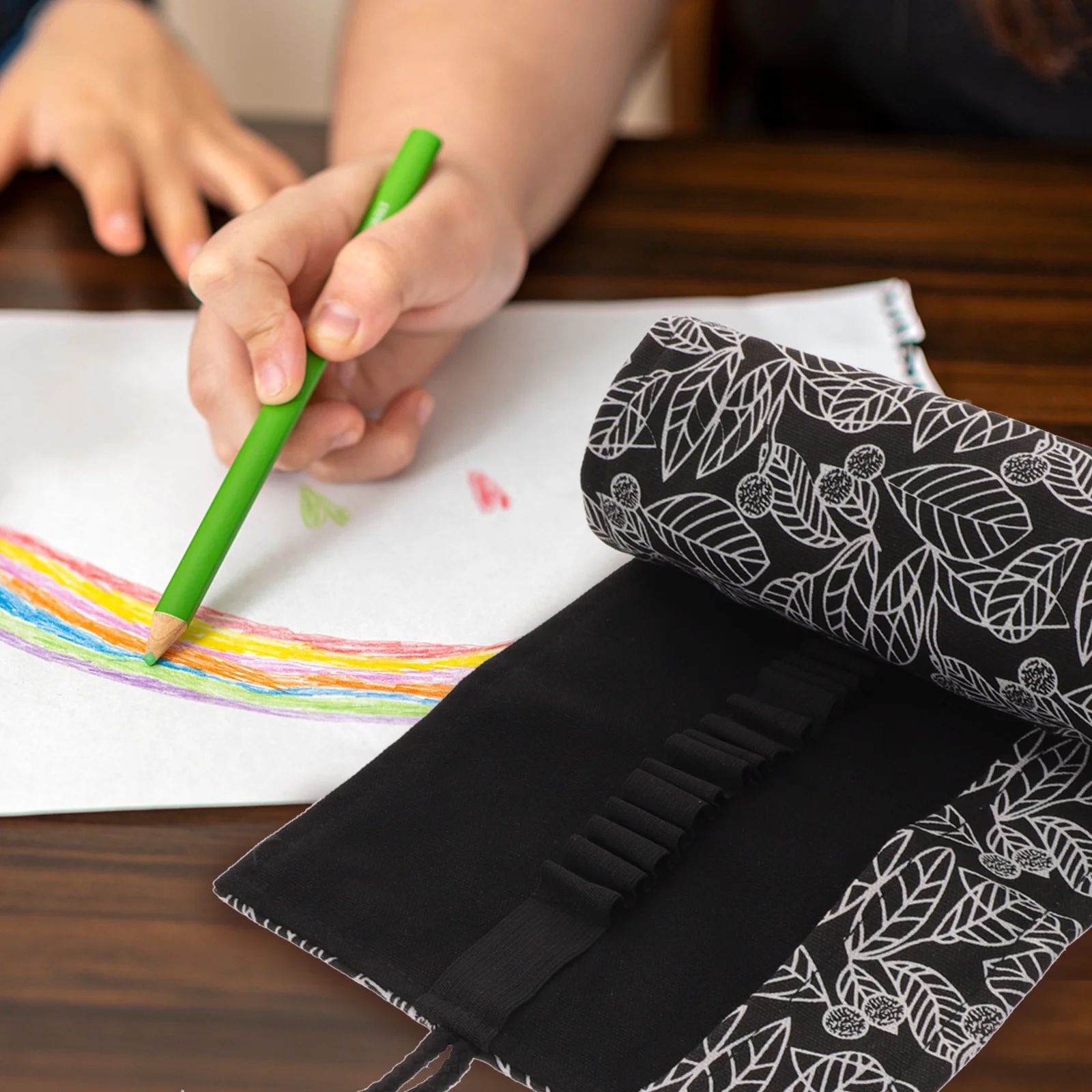 Pencil Roll Up Case Extra Large Pencil Organizer Case for Adult Students Artists Marker Pen Storage Bag Roll Up Pouch Drawing
Pencil Roll Up Case Extra Large Pencil Organizer Case for Adult Students Artists Marker Pen Storage Bag Roll Up Pouch Drawing