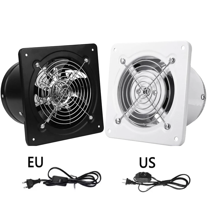 Silent Exhaust Fan Wall-Mounted 4-Inch 100mm Window-Type Bathroom Exhaust Fan Ventilation and Air Exchange Fan Duct Extractor
Silent Exhaust Fan Wall-Mounted 4-Inch 100mm Window-Type Bathroom Exhaust Fan Ventilation and Air Exchange Fan Duct Extractor