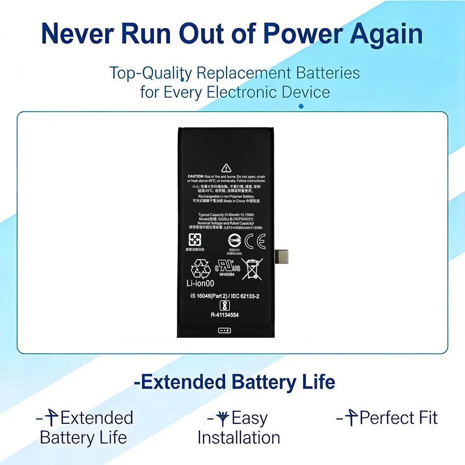 Аккумулятор для мобильного телефона с отличной работой при низких температурах, 3080 мАч, для HTC Google Pixel 4A High G025J-B
Аккумулятор для мобильного телефона с отличной работой при низких температурах, 3080 мАч, для HTC Google Pixel 4A High G025J-B