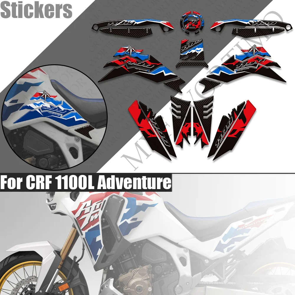 For CRF 1100L CRF1100L CRF1100 Africa Twin AfricaTwin Adventure Handguard Tank Pad Cap Fairing Fender Stickers moto Decals
For CRF 1100L CRF1100L CRF1100 Africa Twin AfricaTwin Adventure Handguard Tank Pad Cap Fairing Fender Stickers moto Decals