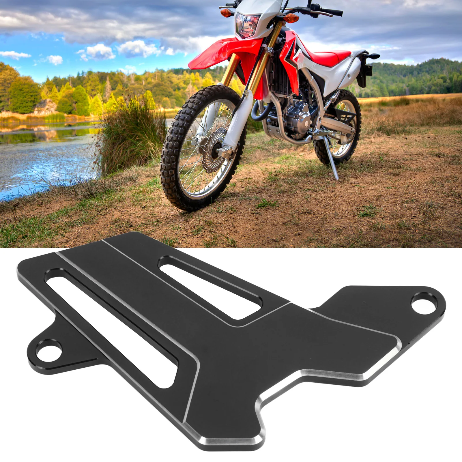 Motorcycle Front Sprocket Guard Aluminium Alloy Replacement for Honda CRF250L CRF250M CRF250RALLY 2012-2024 - Chain Protection
Motorcycle Front Sprocket Guard Aluminium Alloy Replacement for Honda CRF250L CRF250M CRF250RALLY 2012-2024 - Chain Protection