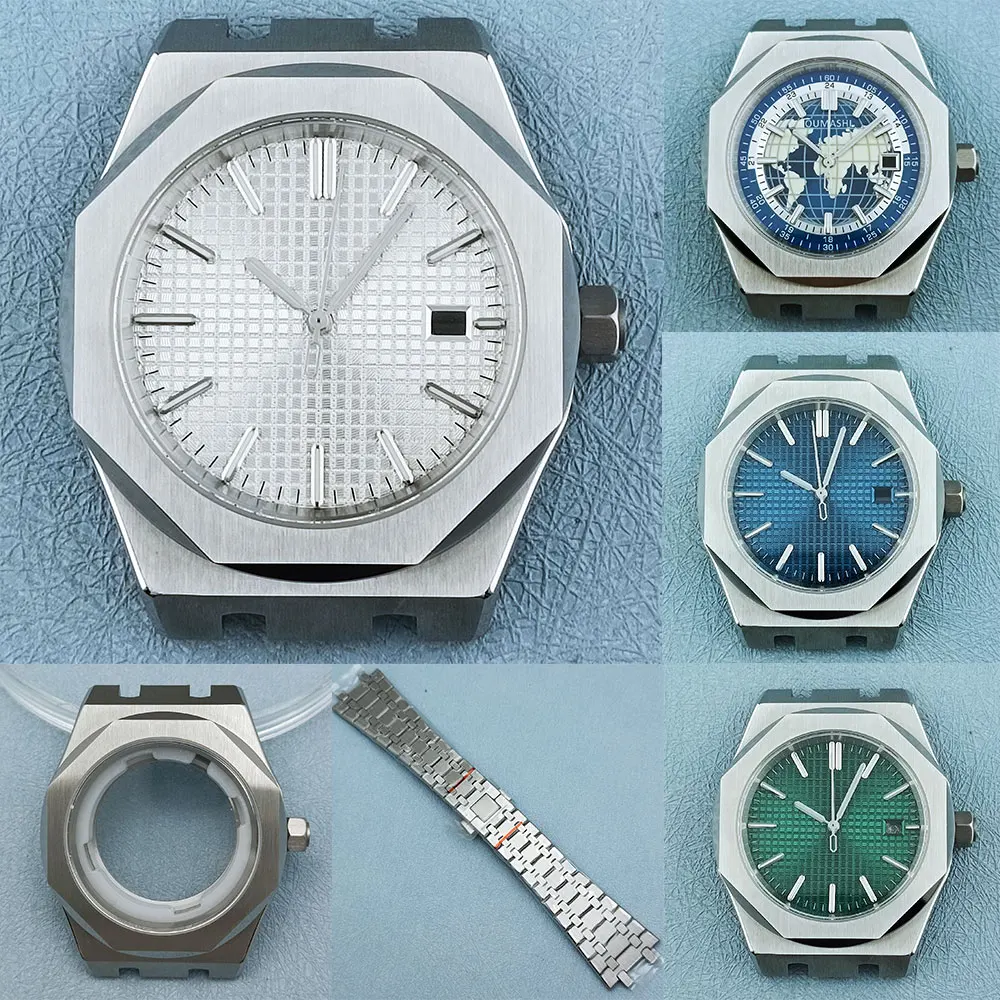 Miyota8215 Watch Case Luxury Globe Dial Men's Watch Accessories Parts Fit 8215 movement Sapphire Waterproof Steel Band
Miyota8215 Watch Case Luxury Globe Dial Men's Watch Accessories Parts Fit 8215 movement Sapphire Waterproof Steel Band