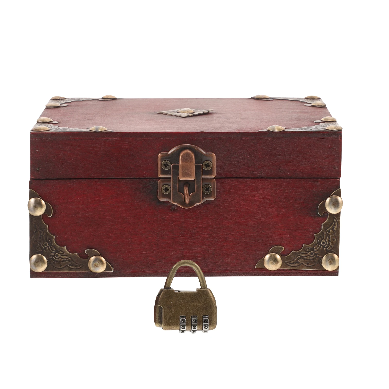 Retro Wooden Box Earring Holder Mini Jewelry Case Storage Cases for Small Accessories Gift Red Color Durable Structure Practical
Retro Wooden Box Earring Holder Mini Jewelry Case Storage Cases for Small Accessories Gift Red Color Durable Structure Practical