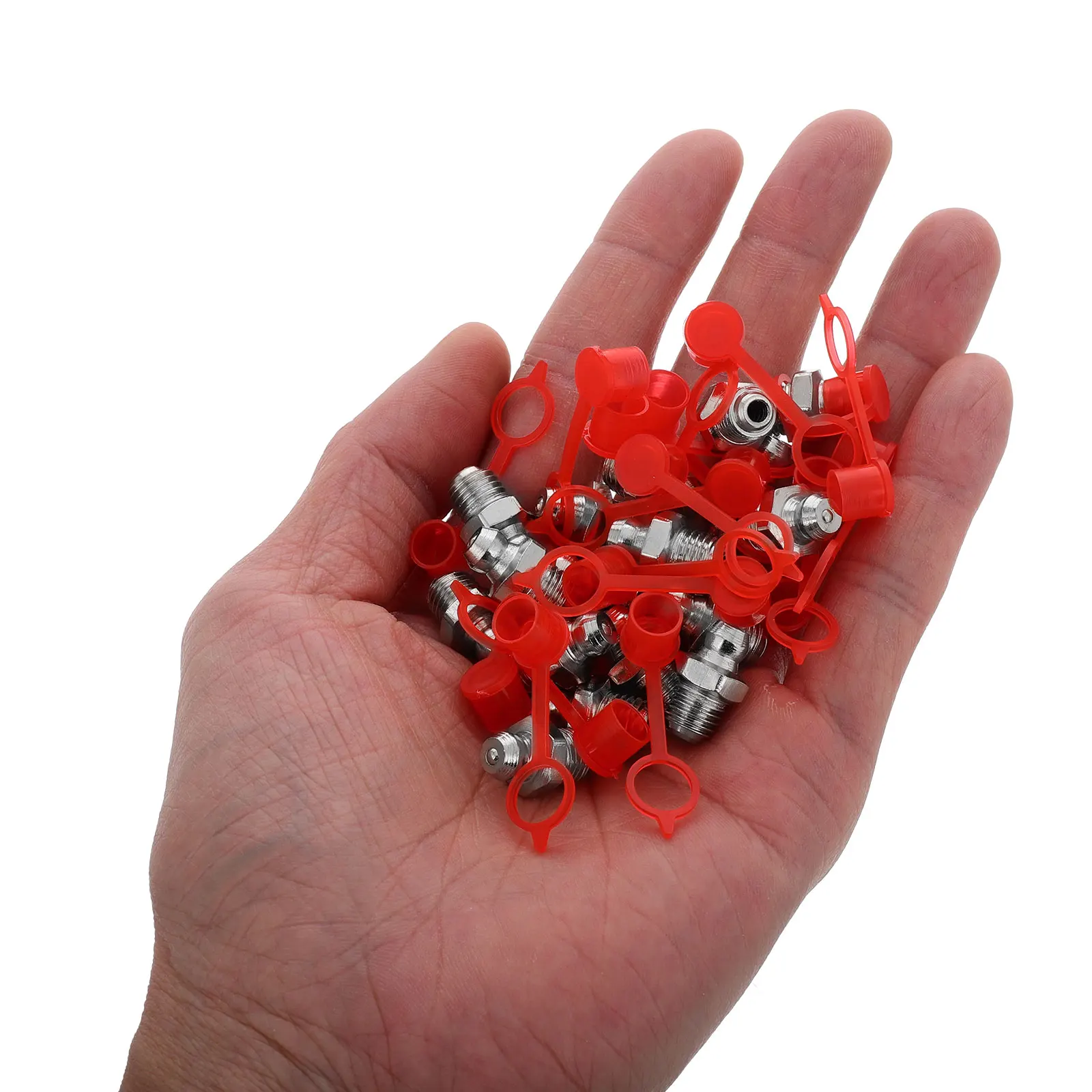 20 Sets Iron Grease Fittings Kit Durable Precision Efficient Lubrication Accessories Caps Adapter Greasing Tip Straight Fitting
20 Sets Iron Grease Fittings Kit Durable Precision Efficient Lubrication Accessories Caps Adapter Greasing Tip Straight Fitting