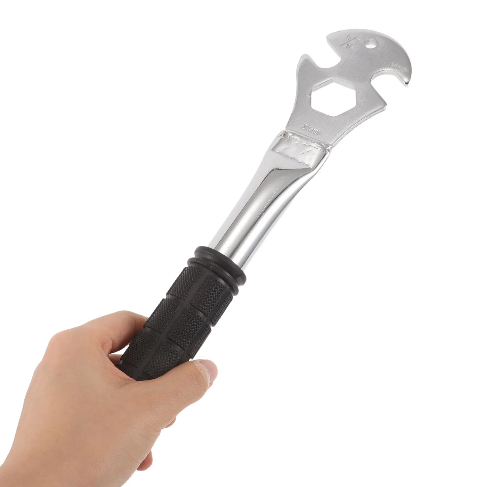 1Set Bike Pedal Removal Wrench Heavy Duty Long Handle Comfortable Grip Cycling Pedal Spanner Multifunctional Road Mountain 
1Set Bike Pedal Removal Wrench Heavy Duty Long Handle Comfortable Grip Cycling Pedal Spanner Multifunctional Road Mountain
