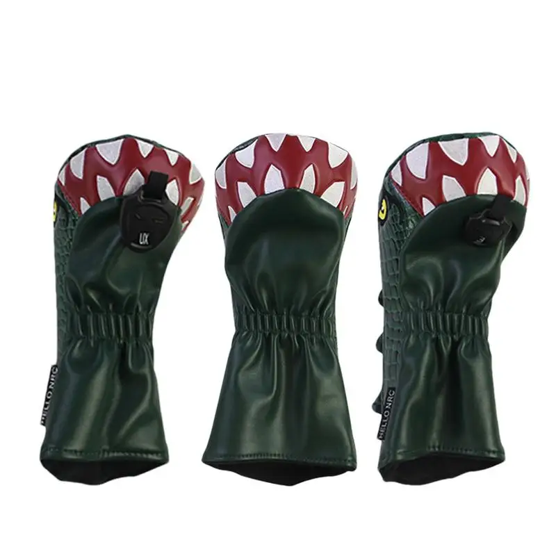 Dinosaur Golf Head Cover PU Leather Tyrannosaurus Rex Club Head Covers Golf Putter Head Covers Golf Club Headcover Golf
Dinosaur Golf Head Cover PU Leather Tyrannosaurus Rex Club Head Covers Golf Putter Head Covers Golf Club Headcover Golf