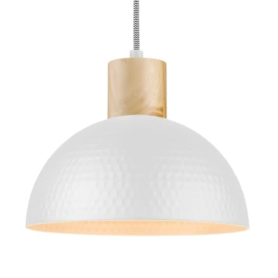 12" Hammered Pendant Light Metal Dome Hanging Lamp Modern Solid Wood Pendant Light Fixtures for Kitchen Island Farmhouse Dining
12" Hammered Pendant Light Metal Dome Hanging Lamp Modern Solid Wood Pendant Light Fixtures for Kitchen Island Farmhouse Dining
