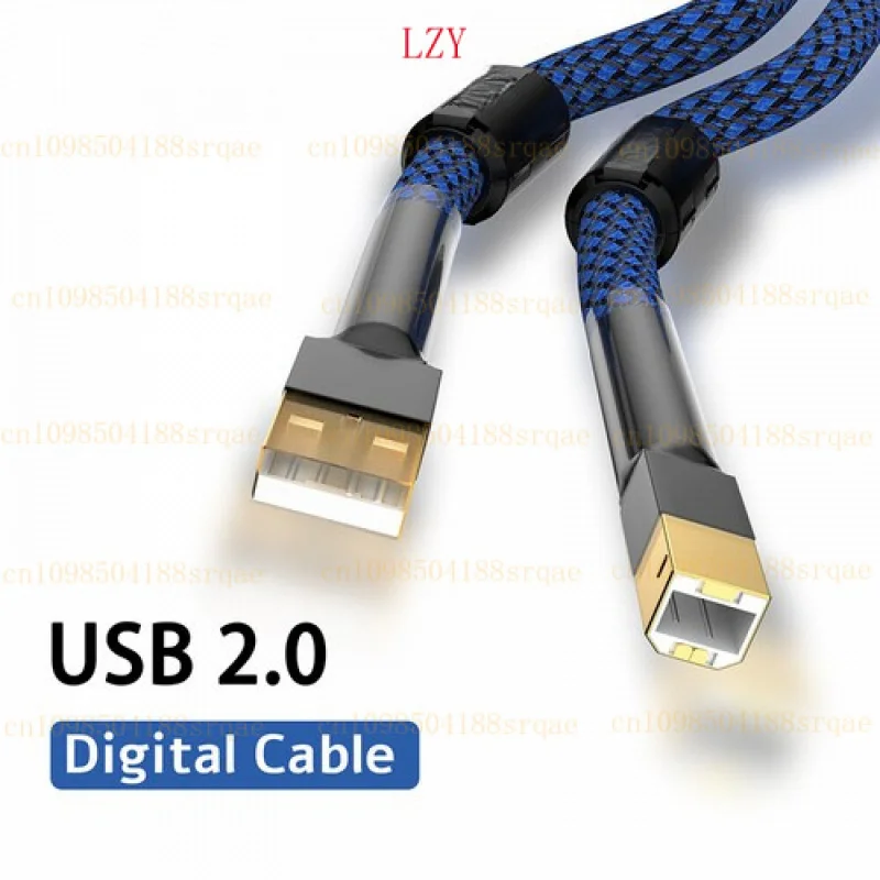 Hifi OCC 24K Gold Plated HiFi Audio USB 2.0 Cable Type A To Type B Digital DAC
Hifi OCC 24K Gold Plated HiFi Audio USB 2.0 Cable Type A To Type B Digital DAC