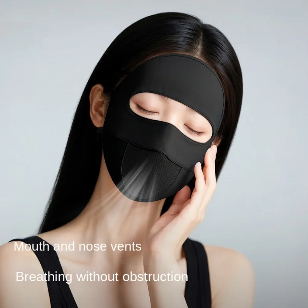 Elastic Sunscreen Face Scarf Ice Silk Mask Face Mask Solid Color Face Cover Sunscreen Veil UV Protection Face Gini Mask Riding
Elastic Sunscreen Face Scarf Ice Silk Mask Face Mask Solid Color Face Cover Sunscreen Veil UV Protection Face Gini Mask Riding