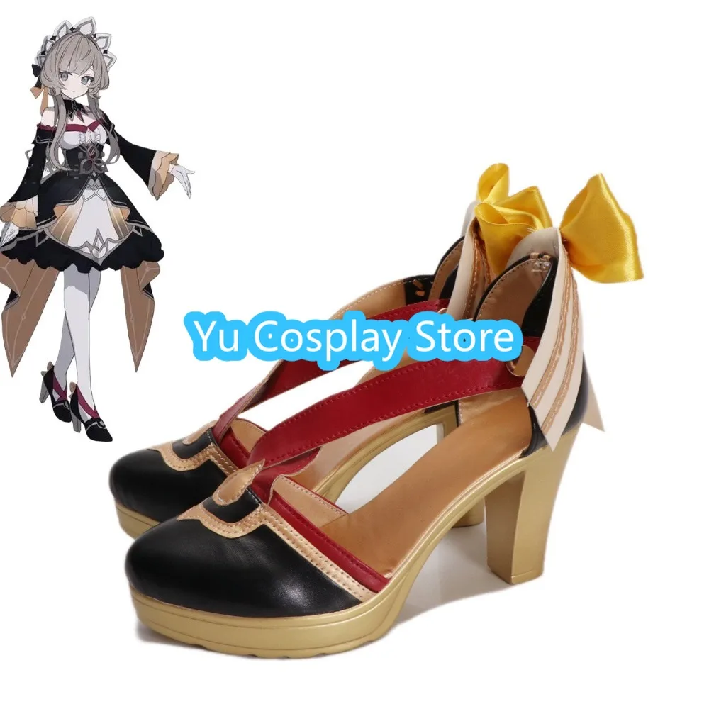 Shoes Anime Cosplay Shoes Fatui Harbinger Girl Props Halloween Stage Custom High Heels
Shoes Anime Cosplay Shoes Fatui Harbinger Girl Props Halloween Stage Custom High Heels