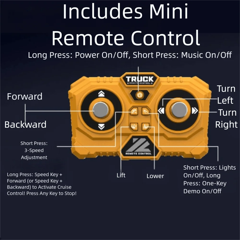 Полнопропорциональный радиоуправляемый вилочный погрузчик с регулируемой скоростью, 2.4G, мини-погрузчик с эффектами света и звука
Полнопропорциональный радиоуправляемый вилочный погрузчик с регулируемой скоростью, 2.4G, мини-погрузчик с эффектами света и звука
