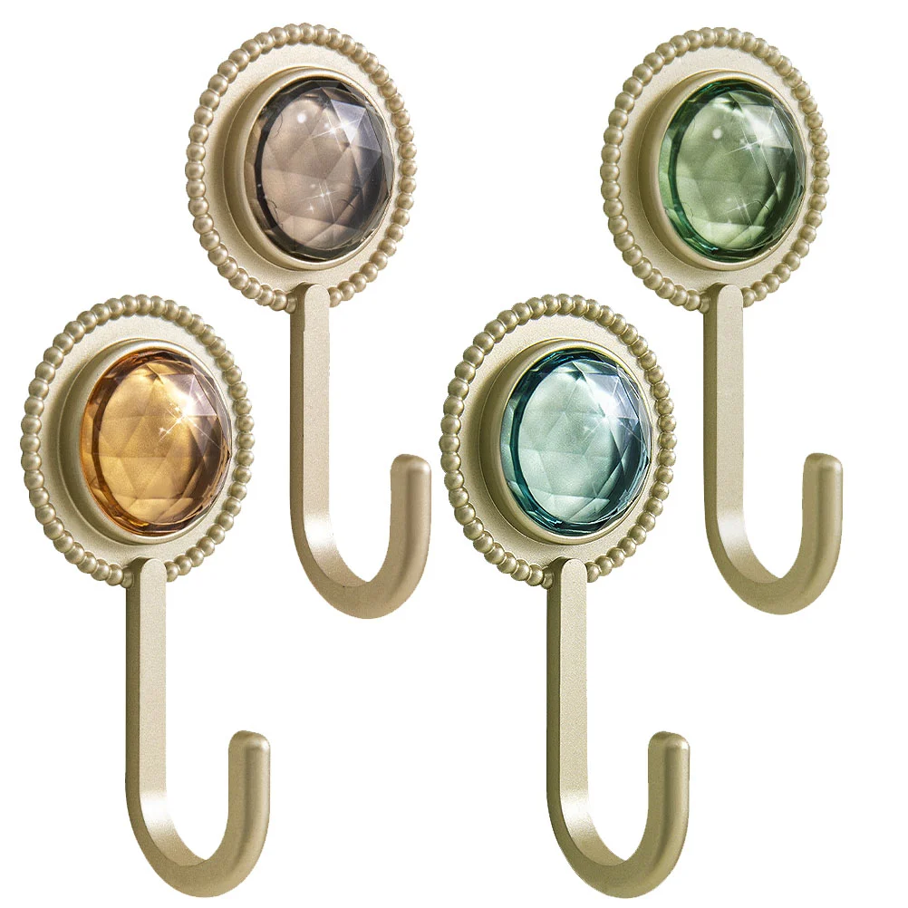 4 Pcs Retro Diamond Adhesive Hook Hooks Entryway Home Decor Towel Wall for Hanging Bathroom Robe Cute
4 Pcs Retro Diamond Adhesive Hook Hooks Entryway Home Decor Towel Wall for Hanging Bathroom Robe Cute
