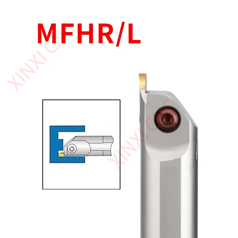 Nc slotting tool lever MFH inner hole end slotting tool lathe slotting tool seismic deepening of the inner hole slotting tool
Nc slotting tool lever MFH inner hole end slotting tool lathe slotting tool seismic deepening of the inner hole slotting tool