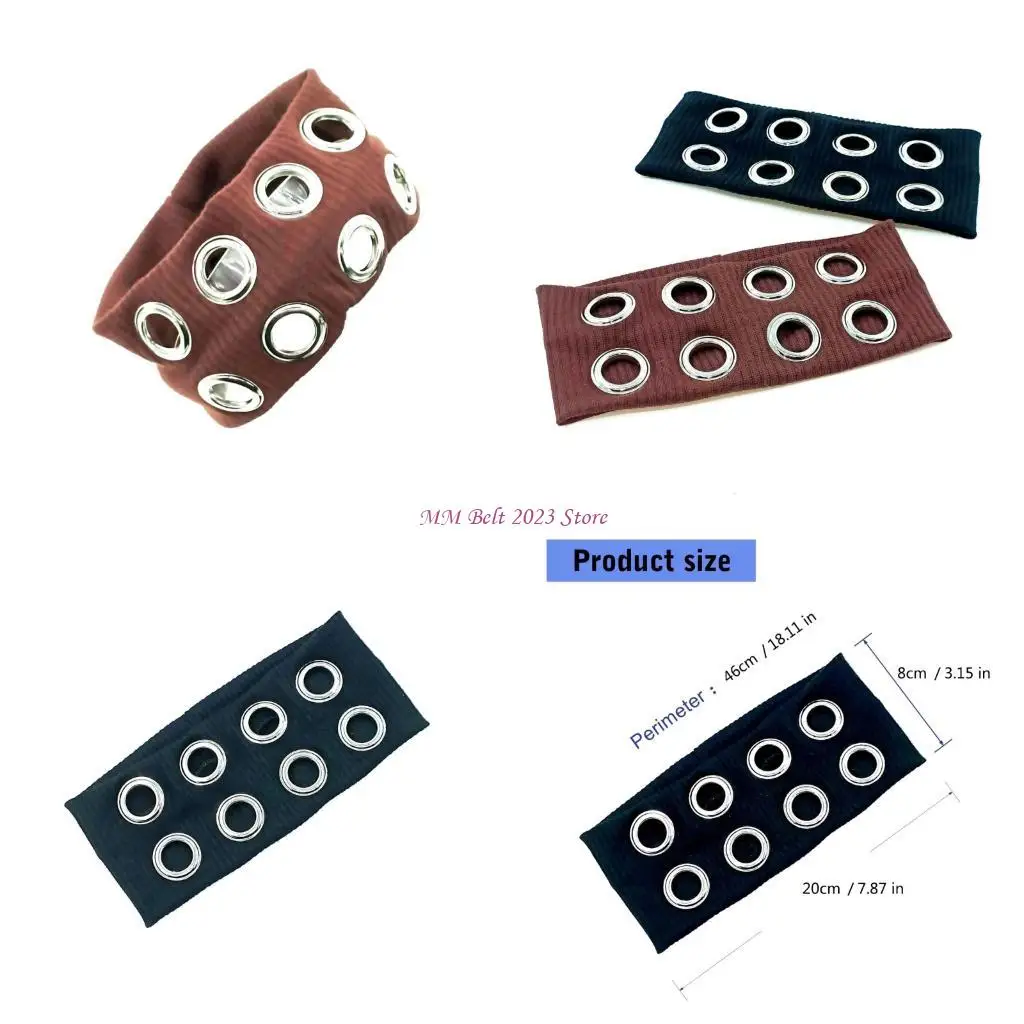 49ME Multiuse Metallic Elastic Headbands Hollowed Eyelets Hairband For Hiphop Dancing
49ME Multiuse Metallic Elastic Headbands Hollowed Eyelets Hairband For Hiphop Dancing