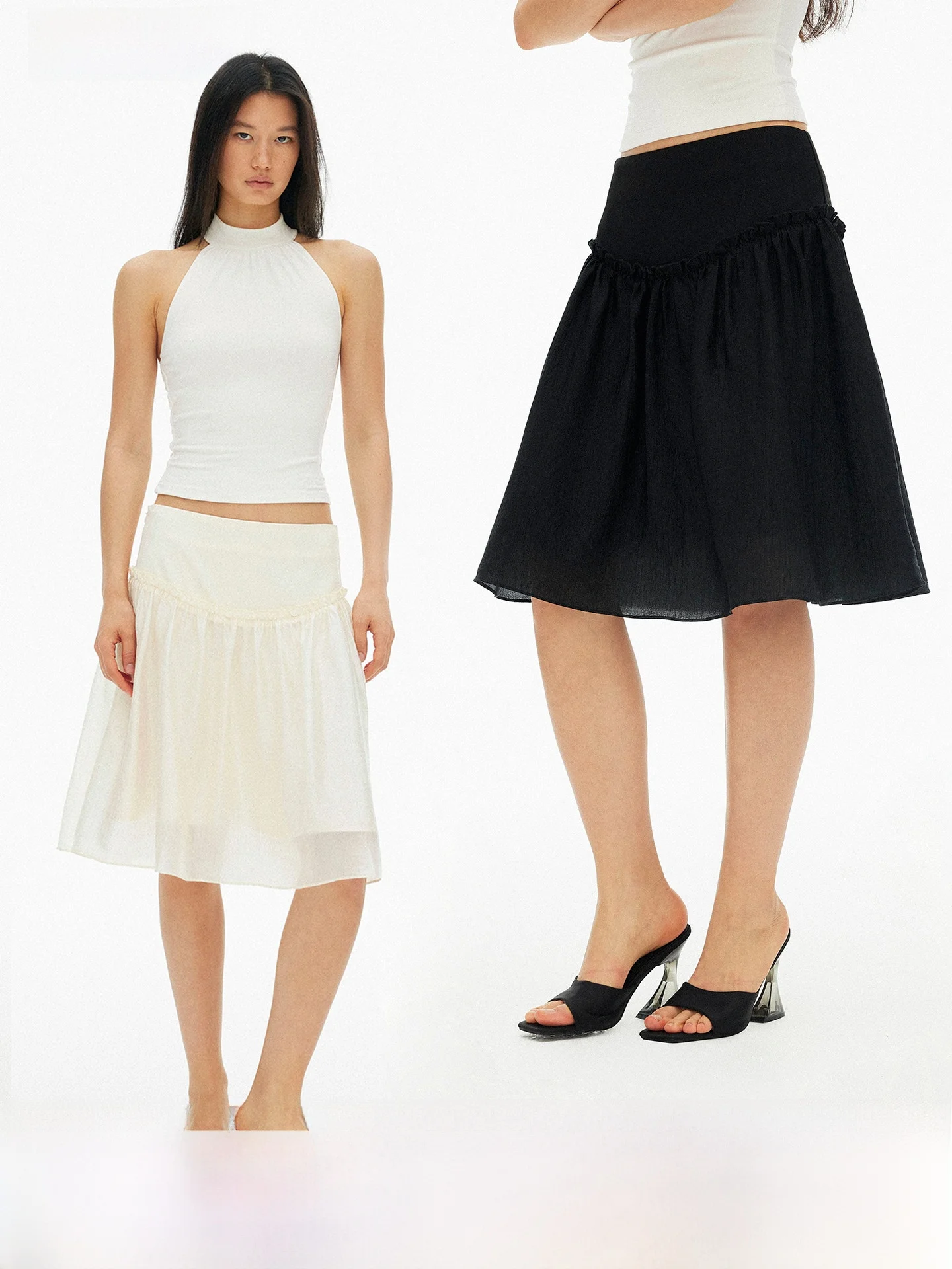 AFTADAWN High Waist Wide Sequin Mesh Ball Skirt Semi-Body Skirt Acetate Fiber Lightweight Fluffy Umbrella Skirt for Women
AFTADAWN High Waist Wide Sequin Mesh Ball Skirt Semi-Body Skirt Acetate Fiber Lightweight Fluffy Umbrella Skirt for Women