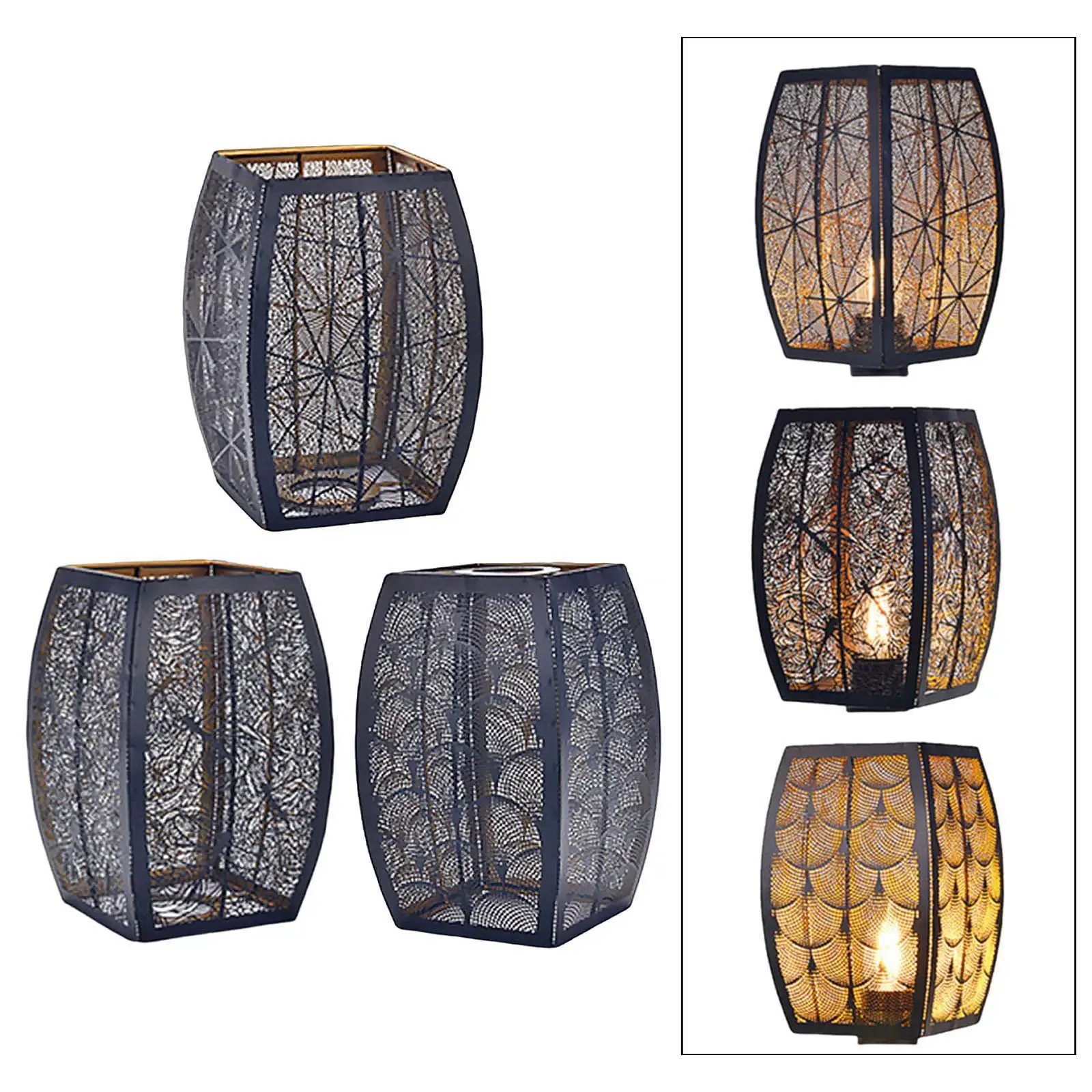 Metal Lampshade Lamp Shade Cage Modern Fashion Hollow Lampshade Light Shade for E27 Bulb Gift Table Lamp Restaurant Home
Metal Lampshade Lamp Shade Cage Modern Fashion Hollow Lampshade Light Shade for E27 Bulb Gift Table Lamp Restaurant Home