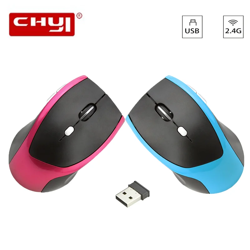 CHYI 2.4G Wireless Optical Mouse USB Computer Mice 800/1200/1600 DPI 6 Button Office Mouse Gamer For PC Laptop Notebook
CHYI 2.4G Wireless Optical Mouse USB Computer Mice 800/1200/1600 DPI 6 Button Office Mouse Gamer For PC Laptop Notebook