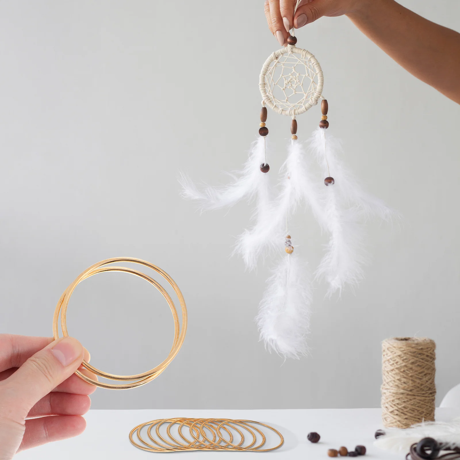 10pcs Dreamcatcher Accessories 65Mm Metal Ring Smooth Strong Iron Hoop For Diy Craft Projects Diy Accessories Metal Dreamcatcher
10pcs Dreamcatcher Accessories 65Mm Metal Ring Smooth Strong Iron Hoop For Diy Craft Projects Diy Accessories Metal Dreamcatcher