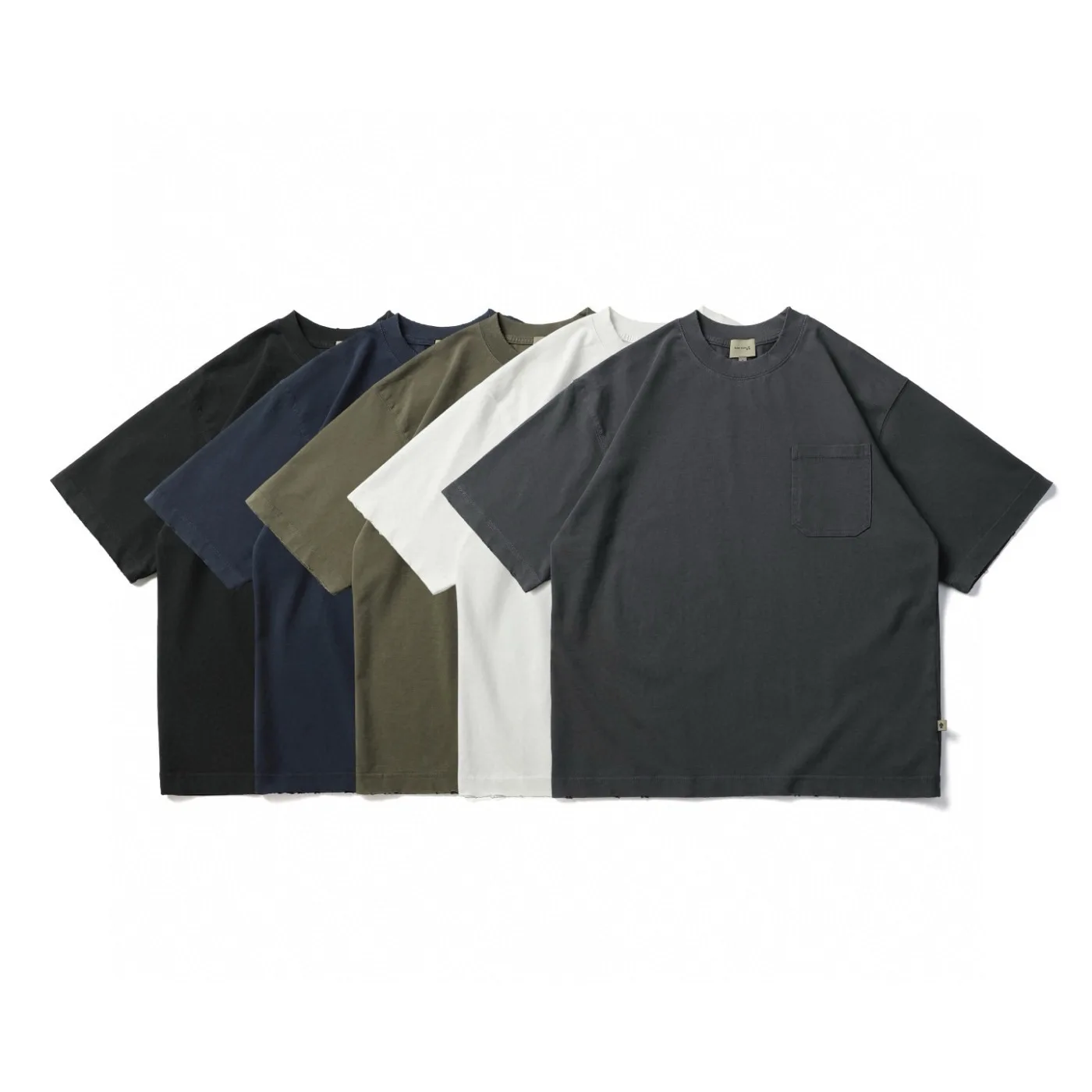 Pure Cotton Short Sleeved Pocket T-shirt for Men's Fashion Summer Loose Japanese Style American Style Half Sleeved Tee
Pure Cotton Short Sleeved Pocket T-shirt for Men's Fashion Summer Loose Japanese Style American Style Half Sleeved Tee