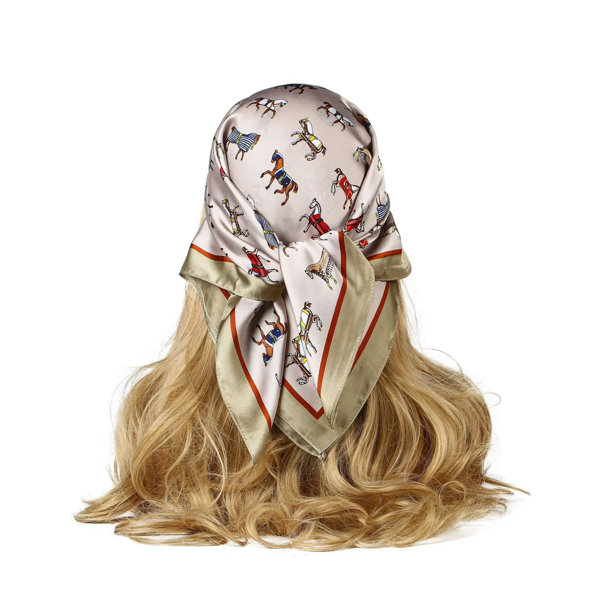 New steed summer thin satin scarf women's versatile high-end 70 square scarf neckerchief vintage wrap
New steed summer thin satin scarf women's versatile high-end 70 square scarf neckerchief vintage wrap
