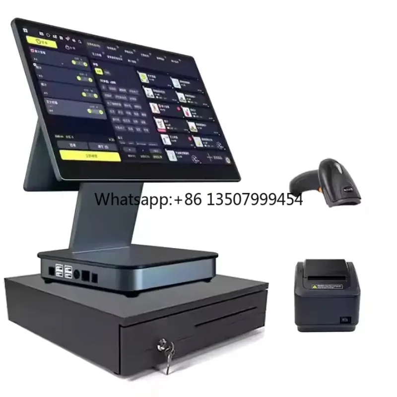 Full Set POA Machine 15.6+10.1 Inch Dual Screen Full Aluminum Shell Android 11/13 RK3568 Cash Register Touch Screen Wi-Fi 6
Full Set POA Machine 15.6+10.1 Inch Dual Screen Full Aluminum Shell Android 11/13 RK3568 Cash Register Touch Screen Wi-Fi 6