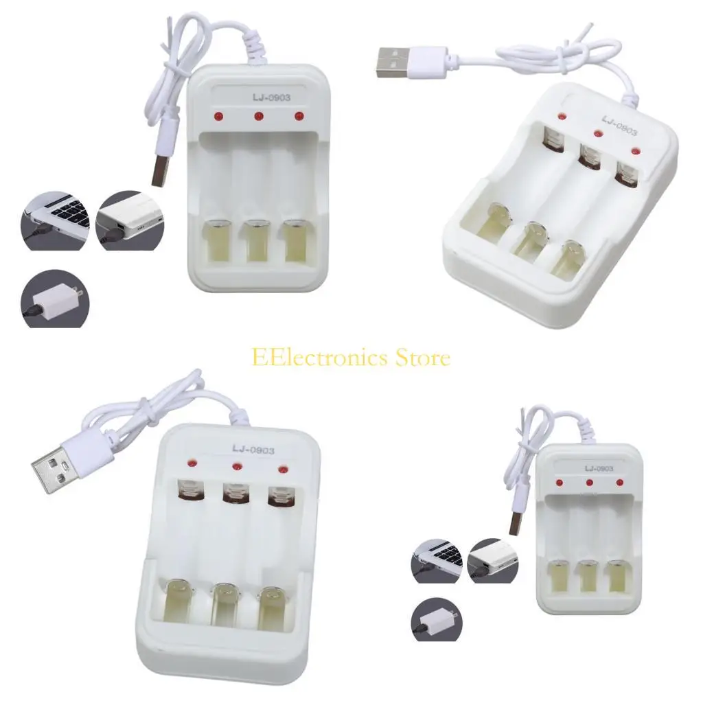 B03C Интеллектуальное зарядное устройство на 1–3 слота со светодиодным индикатором Интеллектуальное зарядное устройство для типа
B03C Интеллектуальное зарядное устройство на 1–3 слота со светодиодным индикатором Интеллектуальное зарядное устройство для типа