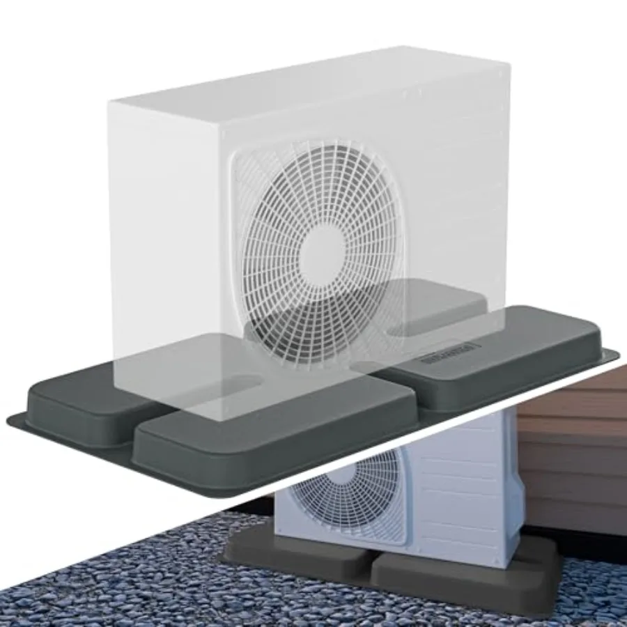 Mini Split Ductless Air Conditioning Pad: Heat Pump Systems, AC Condenser Pad, Floor Mounting Base Pad, Comfort Mini Split, Ant
Mini Split Ductless Air Conditioning Pad: Heat Pump Systems, AC Condenser Pad, Floor Mounting Base Pad, Comfort Mini Split, Ant
