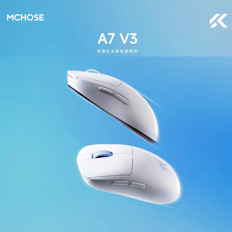 Mchose A7 V3 Gaming Mouse Wireless Bluetooth Tri Mode Lightweight Pro V2Ultra 3955 Esports For Pc Laptop Desktop Gaming Players
Mchose A7 V3 Gaming Mouse Wireless Bluetooth Tri Mode Lightweight Pro V2Ultra 3955 Esports For Pc Laptop Desktop Gaming Players
