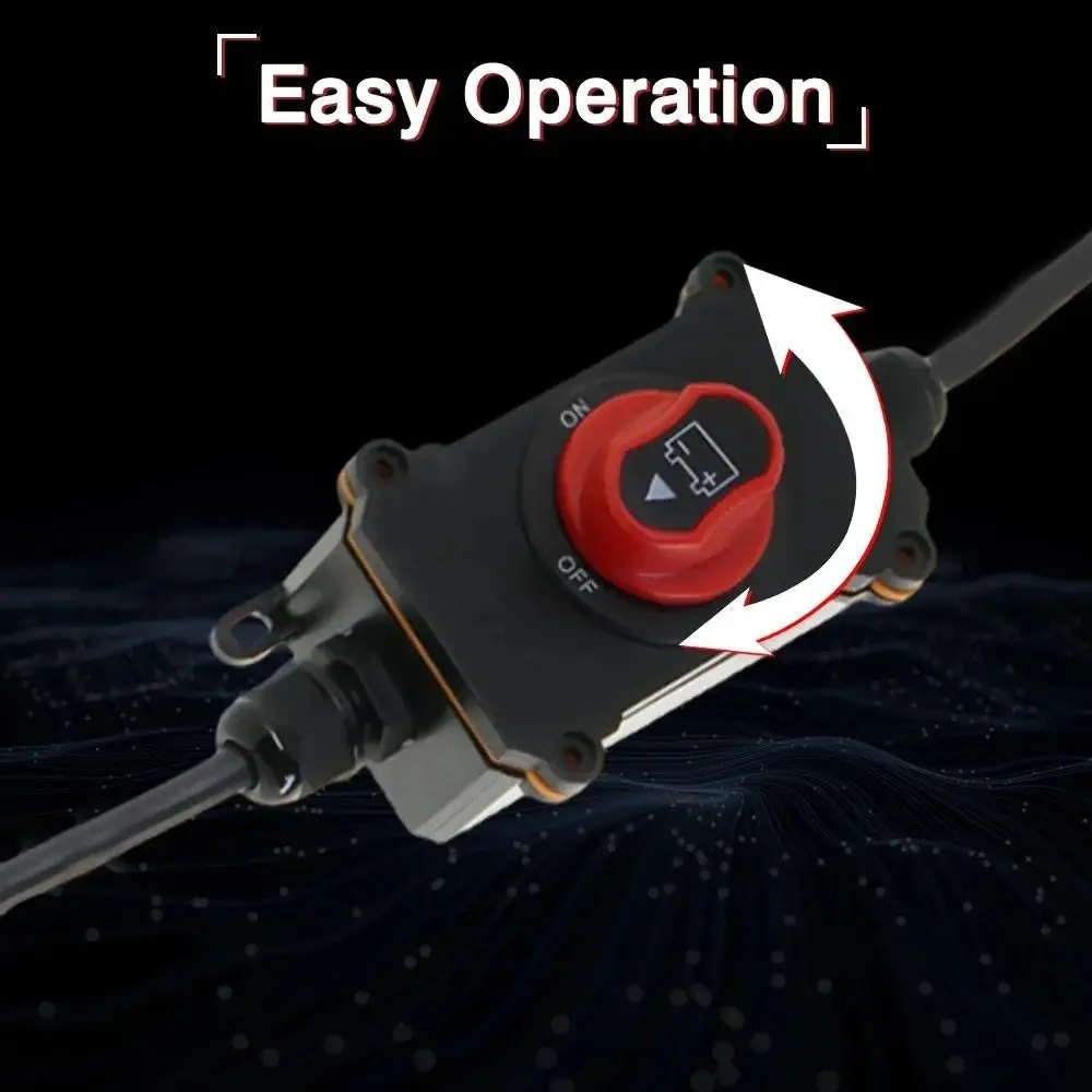 DC 12-24V Battery Disconnect Switch High Current Manual Operation Battery Cut Off Switch 100A Power Isolator Boat
DC 12-24V Battery Disconnect Switch High Current Manual Operation Battery Cut Off Switch 100A Power Isolator Boat