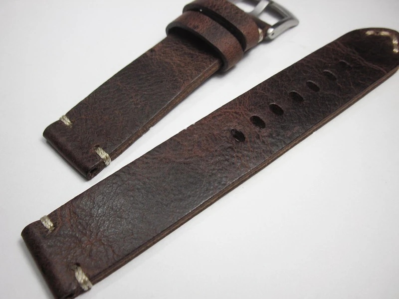 Thick Retro Brown Handmade Wrist Band Crazy Horse Skin Vintage Watchband Bracelet Men Straps GENUINE LEATHER 20 22 23mm Belt
Thick Retro Brown Handmade Wrist Band Crazy Horse Skin Vintage Watchband Bracelet Men Straps GENUINE LEATHER 20 22 23mm Belt