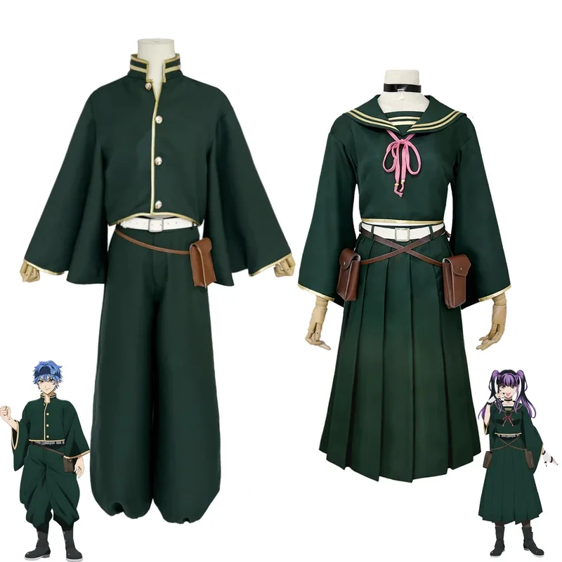 ADFF15Anime Account of Dead Souji Enishiro Cosplay Green Uniform Costume Clothes Set Adult Men Halloween Outfits Suits Carnival
ADFF15Anime Account of Dead Souji Enishiro Cosplay Green Uniform Costume Clothes Set Adult Men Halloween Outfits Suits Carnival
