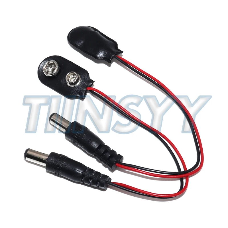 10pcs 9V Battery Clips Black Red 2Wired Cable Connection Connector Buckle 9 Volt Battery Clip Connector Battery Holder
10pcs 9V Battery Clips Black Red 2Wired Cable Connection Connector Buckle 9 Volt Battery Clip Connector Battery Holder