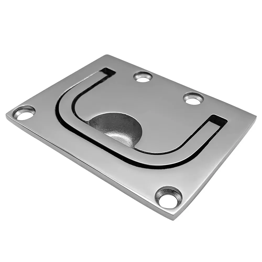 Practical 316 Stainless Steel Handle Boat Pull 76*58mm Square Deck Hatches Handle Boat Accessories for Boat Marine Locker
Practical 316 Stainless Steel Handle Boat Pull 76*58mm Square Deck Hatches Handle Boat Accessories for Boat Marine Locker