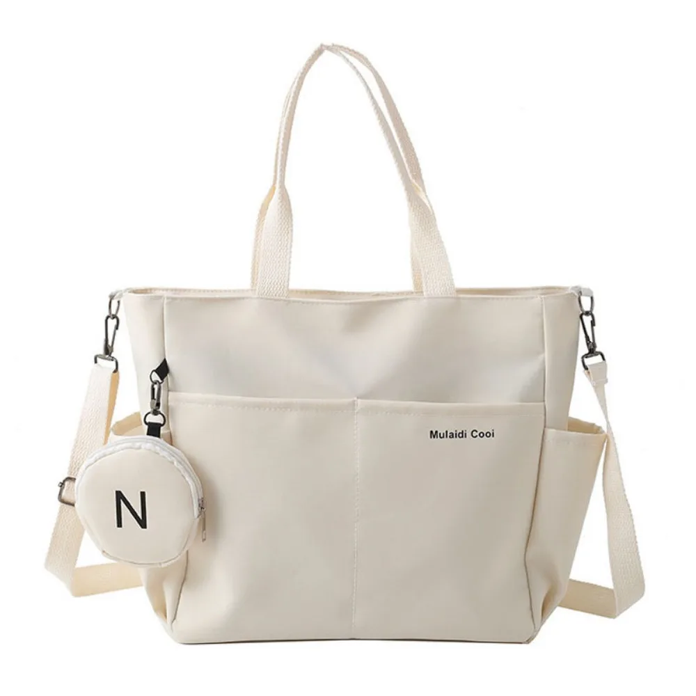 Large Capacity Oxford Tote Bag Wear Resistant Lightweight Crossbody Bag Waterproof with Round Coin Purse Shoulder Bag for Work
Large Capacity Oxford Tote Bag Wear Resistant Lightweight Crossbody Bag Waterproof with Round Coin Purse Shoulder Bag for Work