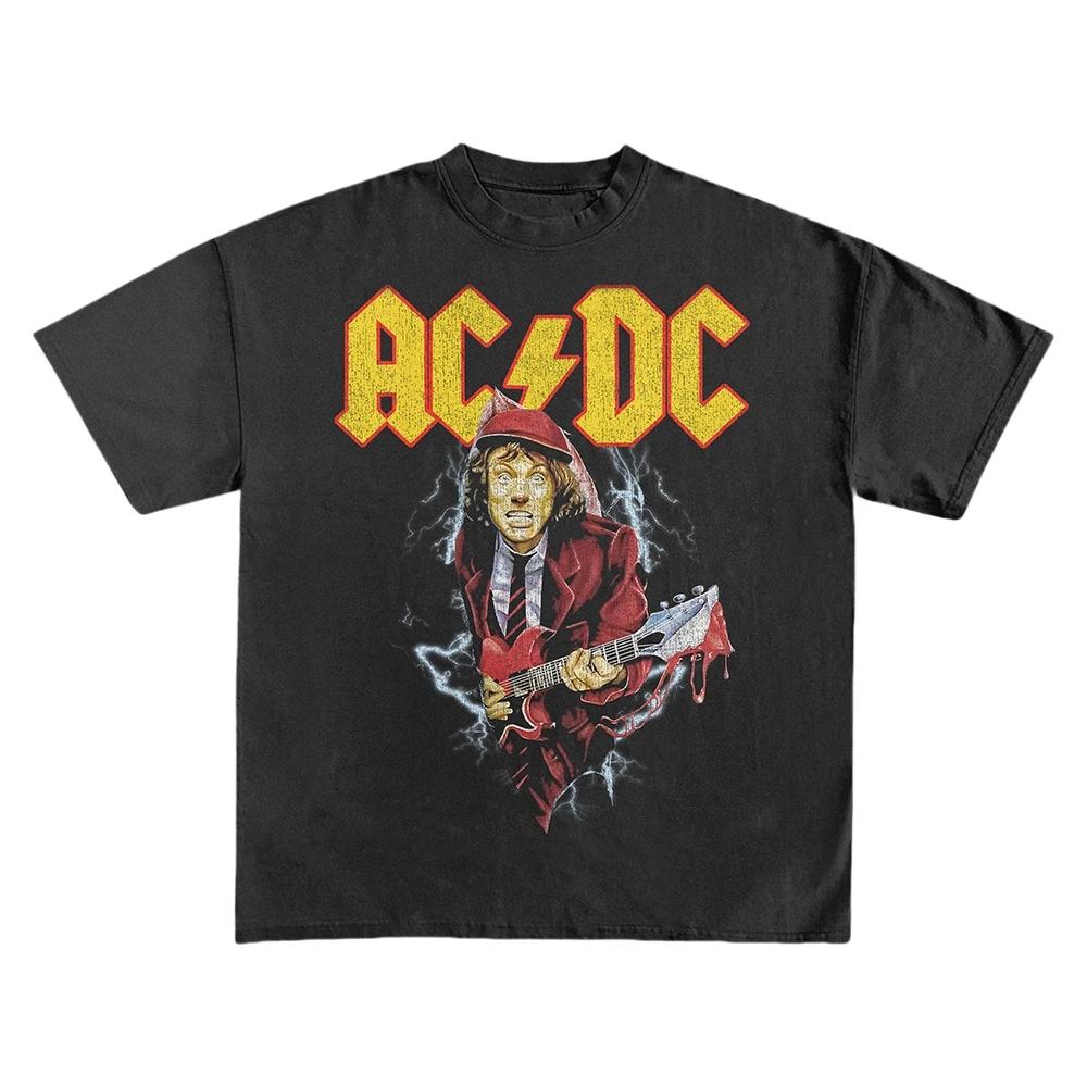 AC Metal Rock Band T-Shirt Men Women Short Sleeve Cotton Tees Hip Hop Retro Brand T-Shirt Men's Women's Clothing Summer Y2k Tops
AC Metal Rock Band T-Shirt Men Women Short Sleeve Cotton Tees Hip Hop Retro Brand T-Shirt Men's Women's Clothing Summer Y2k Tops