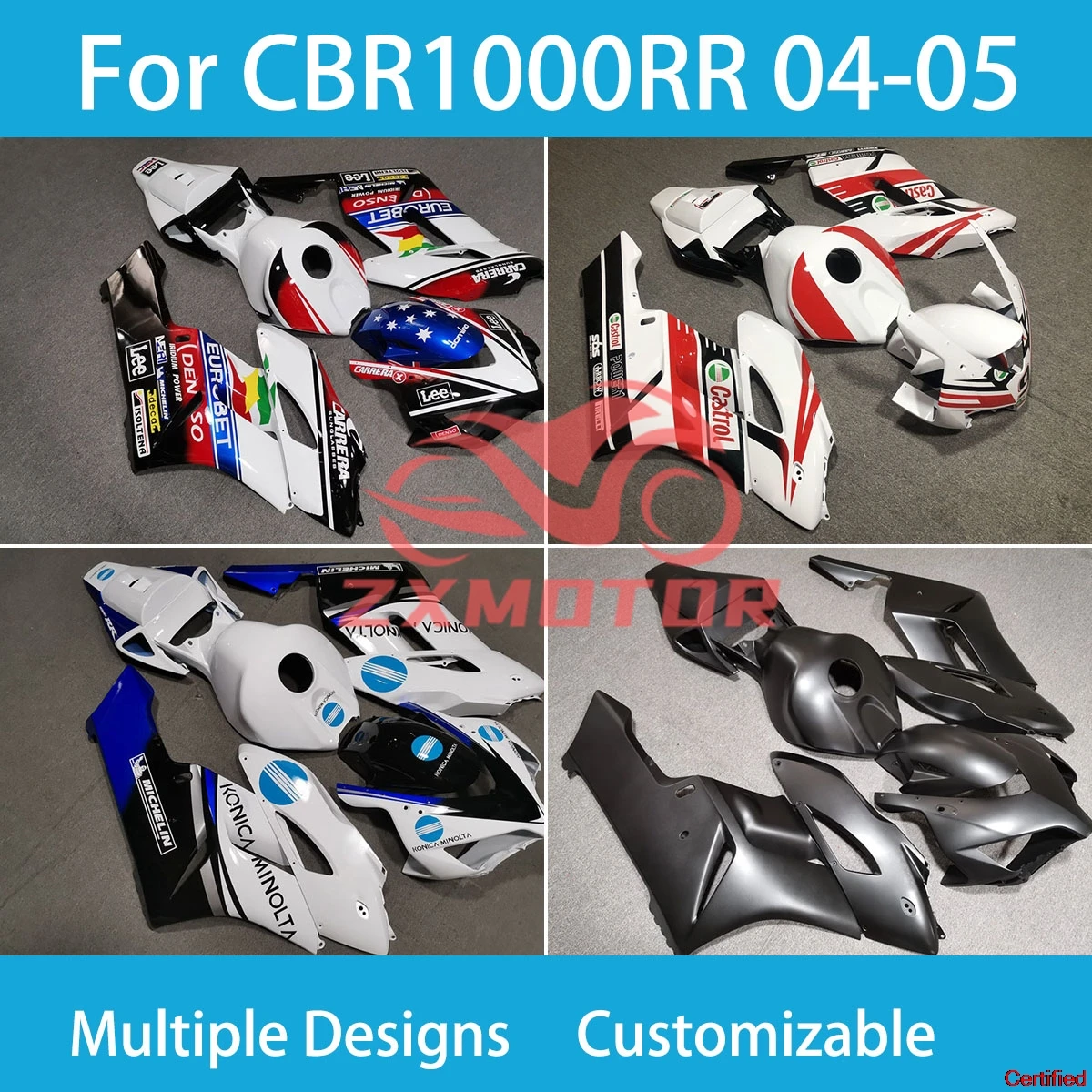 For Honda CBR1000RR 2004 2005 Cool Fairings CBR 1000 RR 04 05 Full Set Body Plastics Set Covers Fairing Kit
For Honda CBR1000RR 2004 2005 Cool Fairings CBR 1000 RR 04 05 Full Set Body Plastics Set Covers Fairing Kit