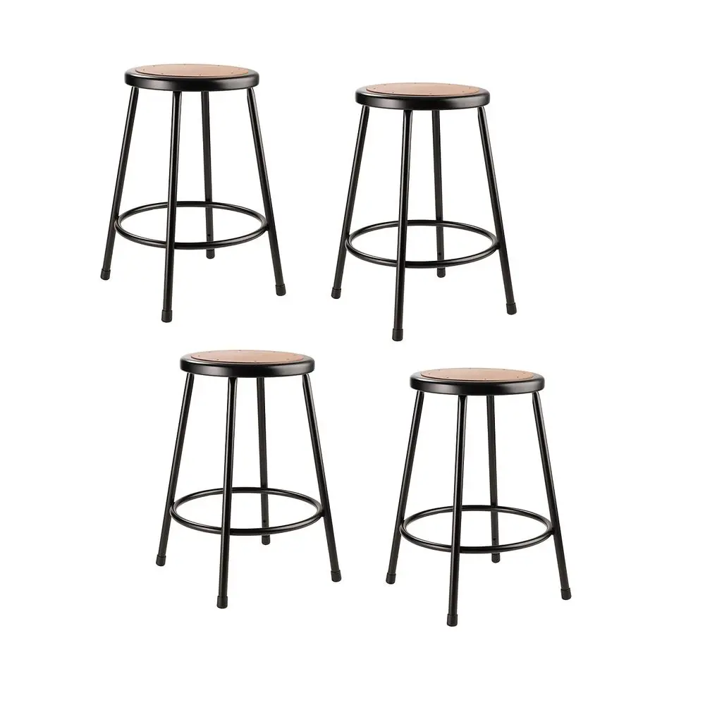 NPS 6200 Series Armless Wood 24 Inch Stool, Black, 4 Pack 622410 4
NPS 6200 Series Armless Wood 24 Inch Stool, Black, 4 Pack 622410 4