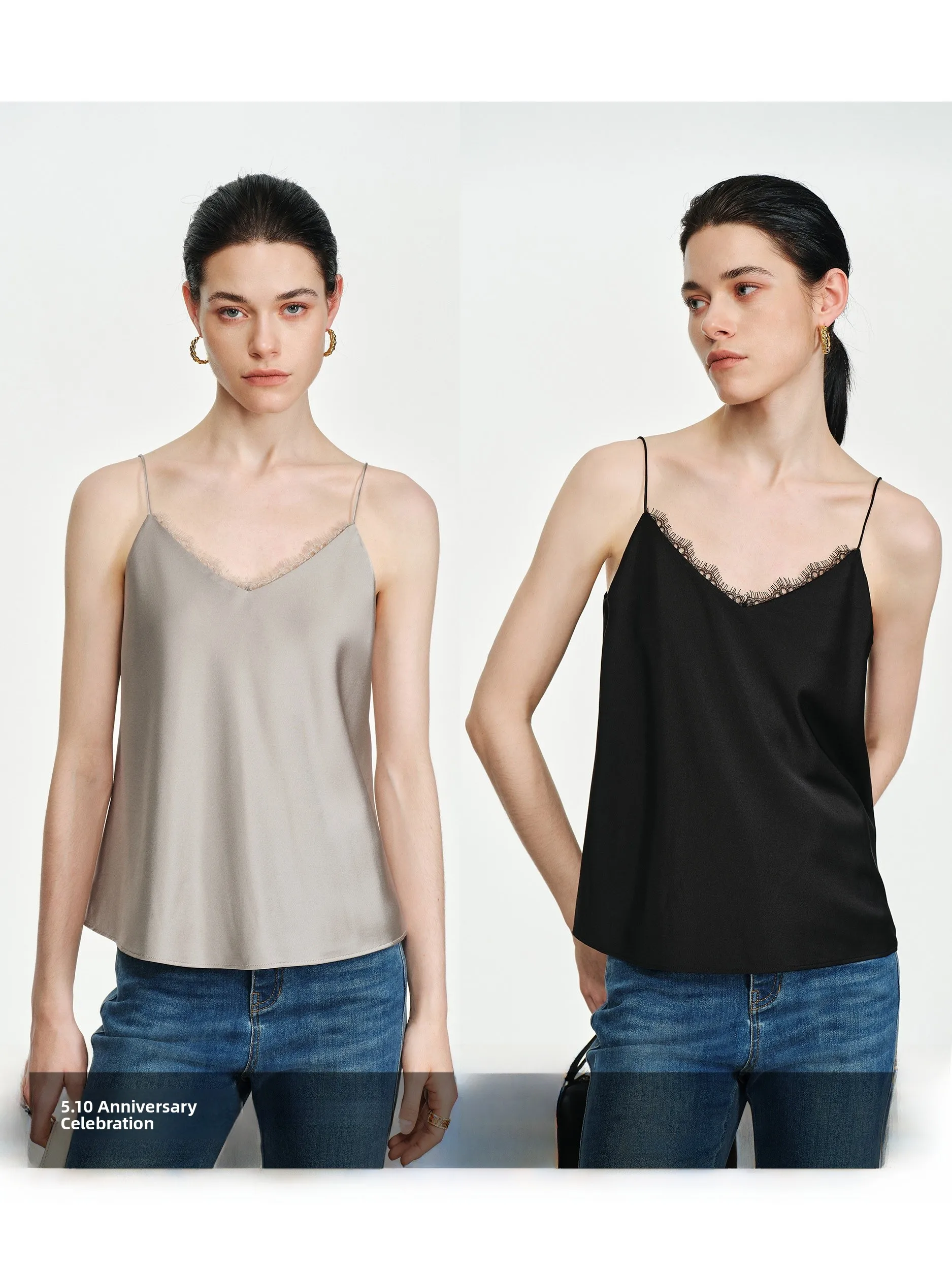 COKEYA Silk Lace Strapless Vest Women's Summer Slimming Base Layer Tank Top Commute Style Pure Color Color Design
COKEYA Silk Lace Strapless Vest Women's Summer Slimming Base Layer Tank Top Commute Style Pure Color Color Design
