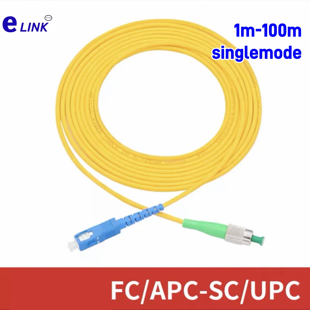 optical patch cord singlemode SC/UPC-FC/APC 1m 5m 10m 50m 100m simplex SM 30m 20m FC APC fiber jumper G652D free shippment ELINK
optical patch cord singlemode SC/UPC-FC/APC 1m 5m 10m 50m 100m simplex SM 30m 20m FC APC fiber jumper G652D free shippment ELINK