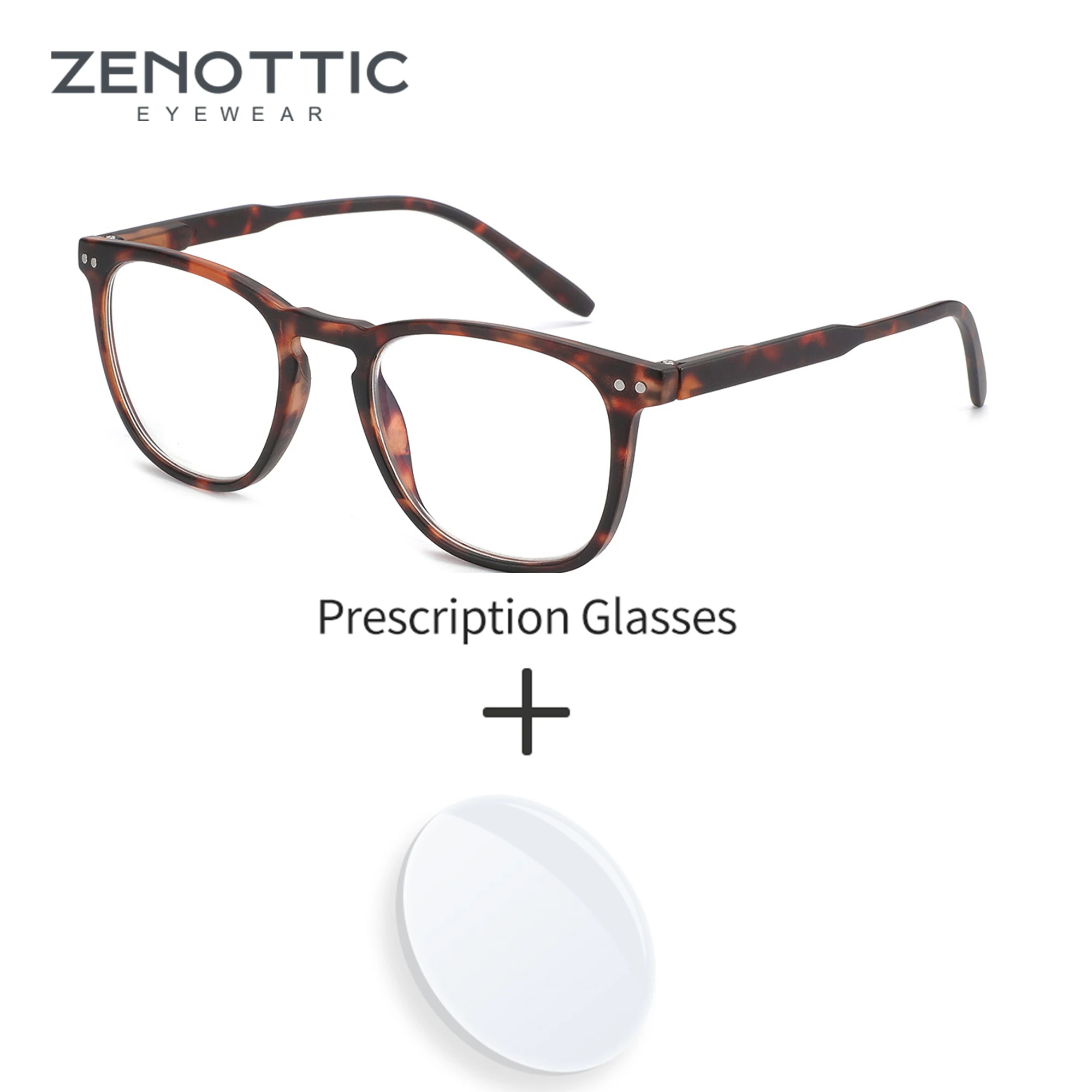 ZENOTTIC Fashion Prescription Glasses Square Progressive Optical Eye Glasses For Men Women Anti Blue Light Myopia Eyewear
ZENOTTIC Fashion Prescription Glasses Square Progressive Optical Eye Glasses For Men Women Anti Blue Light Myopia Eyewear