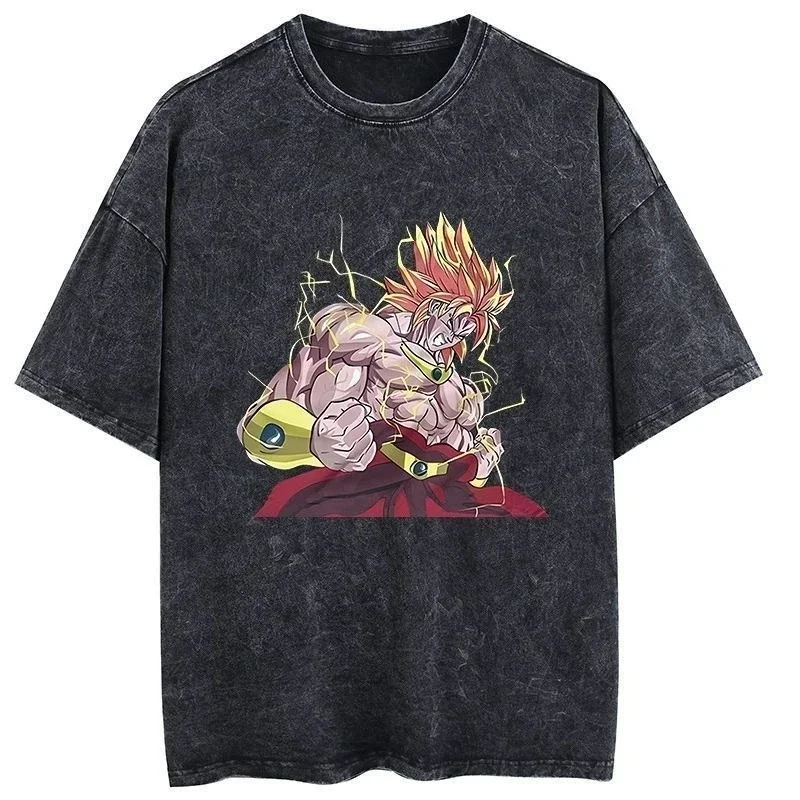 Hip Hop Streetwear Japan Anime Dragon Ball Print Oversized T-Shirt Men Washed Vintage Black Tshirt Summer Casual Cotton T Shirt
Hip Hop Streetwear Japan Anime Dragon Ball Print Oversized T-Shirt Men Washed Vintage Black Tshirt Summer Casual Cotton T Shirt