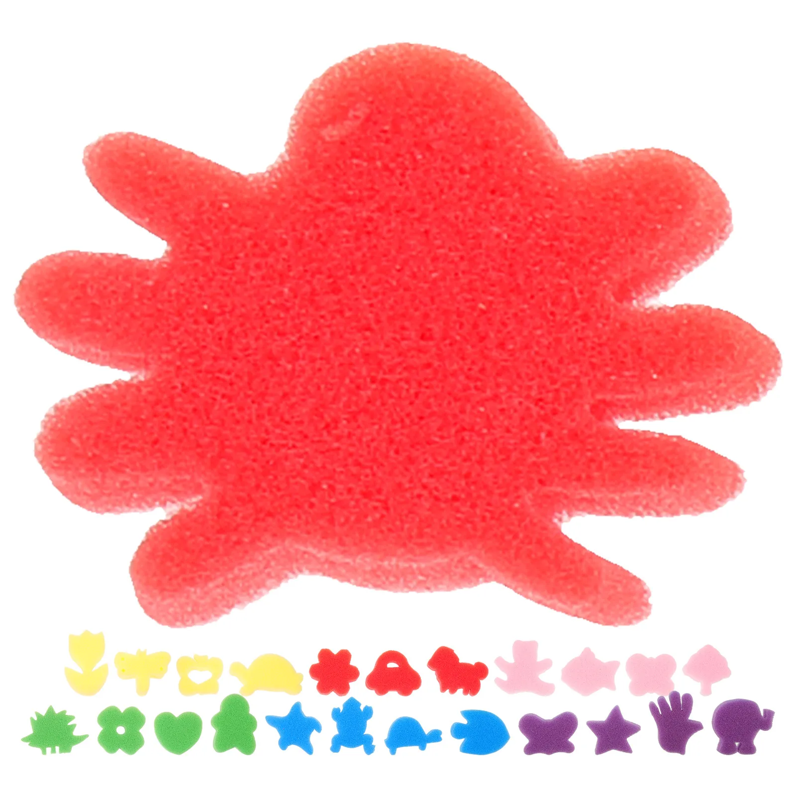 24pcs Diy Colorful Graffiti Tools Animal Shaped Assorted Pattern Kids Drawing Gift For Birthday Smooth Strong Handle Brush Set
24pcs Diy Colorful Graffiti Tools Animal Shaped Assorted Pattern Kids Drawing Gift For Birthday Smooth Strong Handle Brush Set