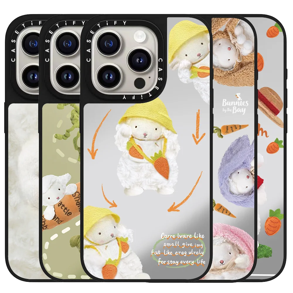CASETiFY Co-bran Bunny by the Bay Cute Cartoon Series Phone Case for iPhone16 17 15 14 13 Pro Max Plus magnetic Protect Cover
CASETiFY Co-bran Bunny by the Bay Cute Cartoon Series Phone Case for iPhone16 17 15 14 13 Pro Max Plus magnetic Protect Cover