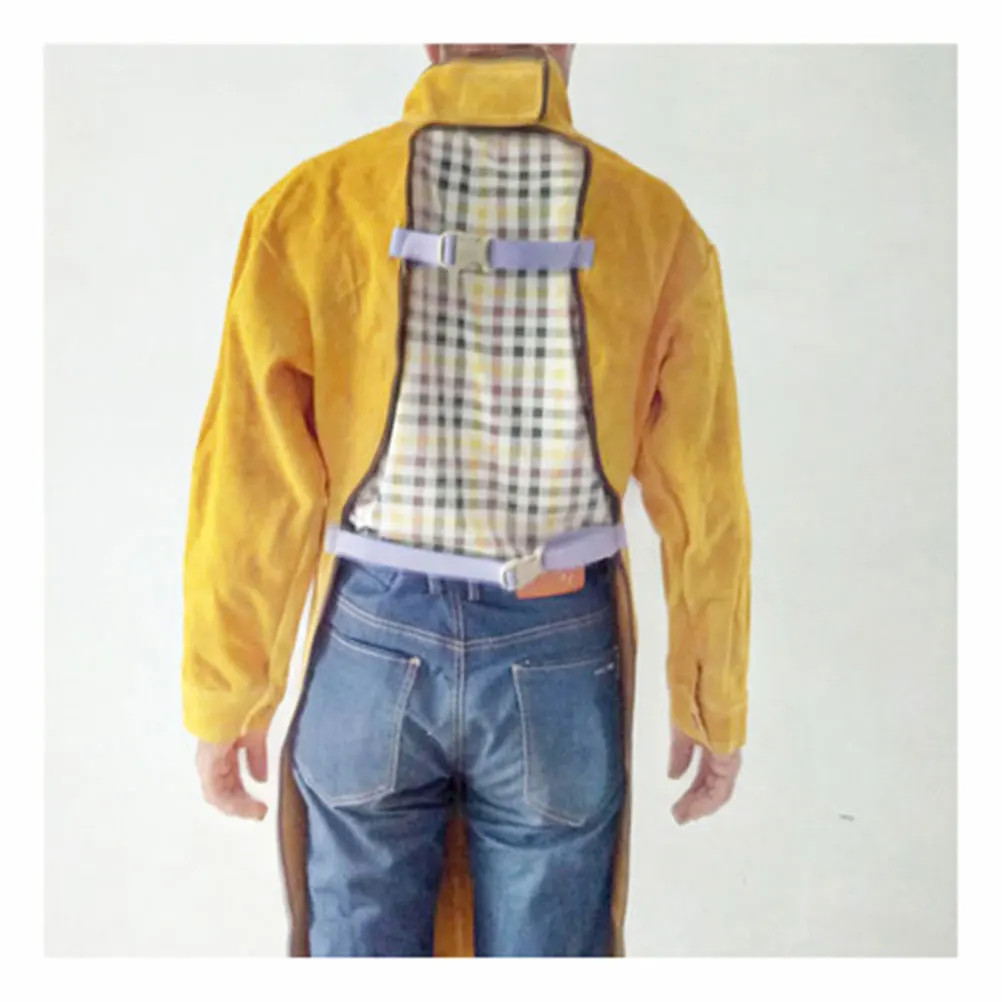 Welding Heat Resistant Apron Durable Work Uniform Anti Scald Coat Orange Workshop Garage Tasks
Welding Heat Resistant Apron Durable Work Uniform Anti Scald Coat Orange Workshop Garage Tasks