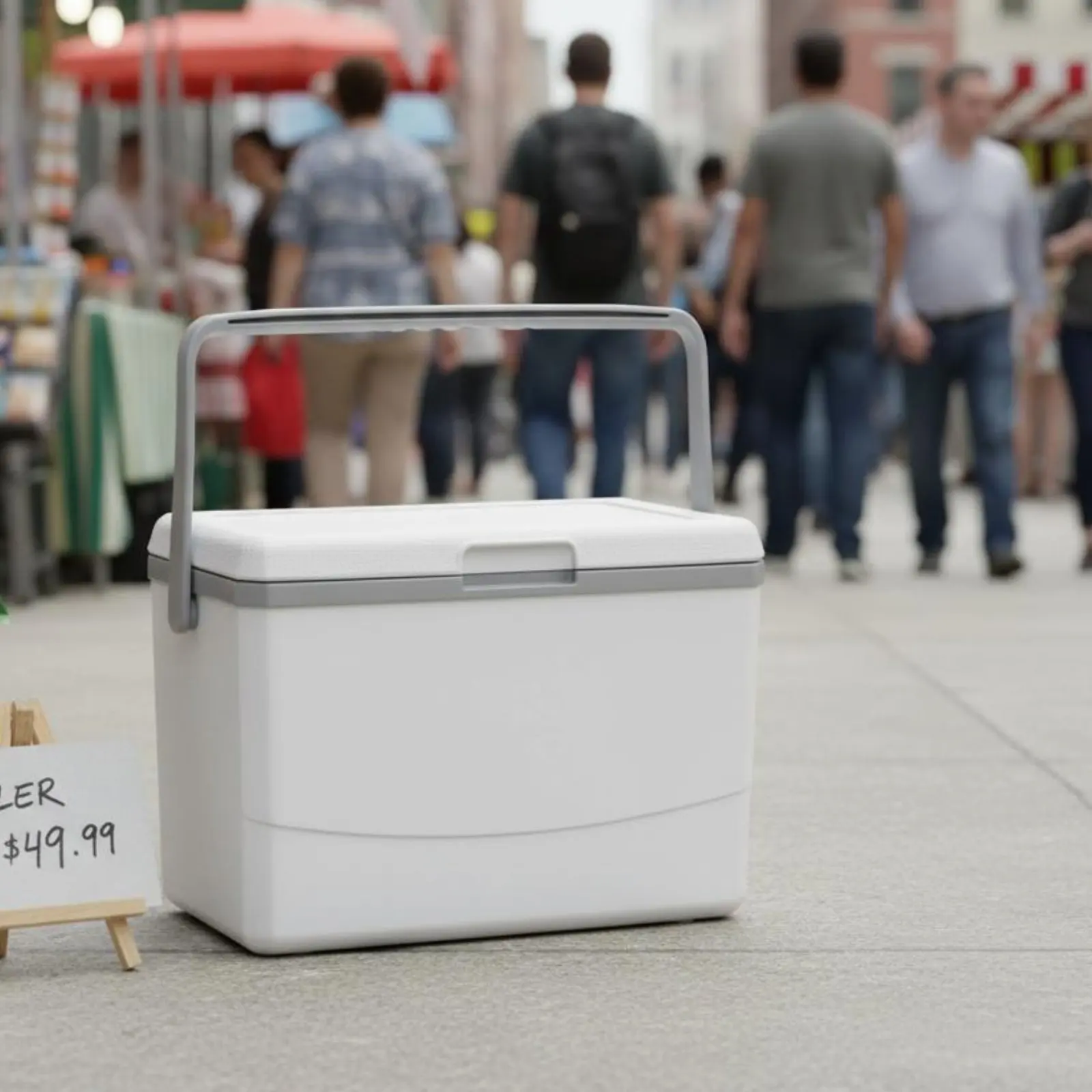 Portable Cooler Box 3 L Small Ice Container Thermal Cooler Box No Electricity Cooling Gear Easy to Clean for Camping, Outdoor
Portable Cooler Box 3 L Small Ice Container Thermal Cooler Box No Electricity Cooling Gear Easy to Clean for Camping, Outdoor