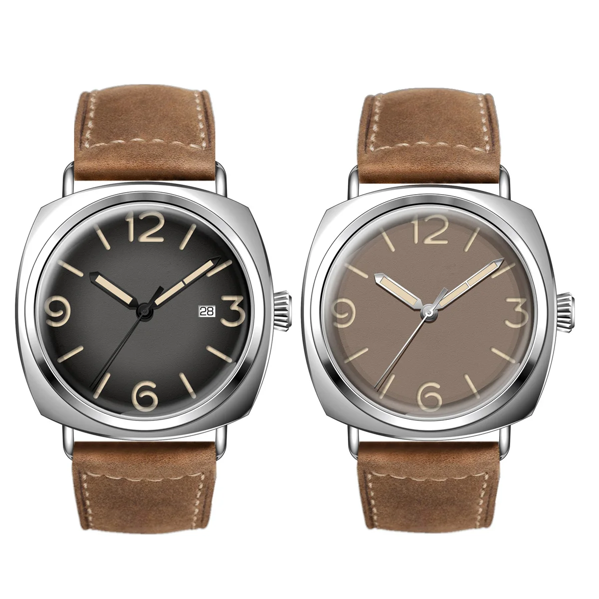 Retro Sweep Seconds Automatic Mechanical Quartz Military Watch VH31 NH35 Movement Vintage Waterproof Strong Luminous Watch Men
Retro Sweep Seconds Automatic Mechanical Quartz Military Watch VH31 NH35 Movement Vintage Waterproof Strong Luminous Watch Men