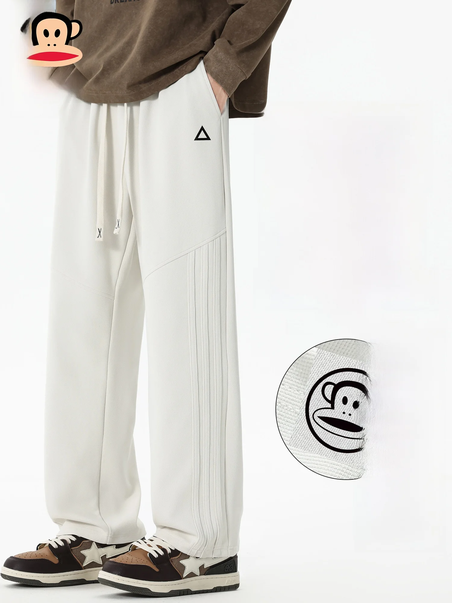 PaulFrank Winter Thiened Fce Lined Dstring Casual Pants Men's Loose Fit Spor Long Trousers Straight Leg Polyester F...
PaulFrank Winter Thiened Fce Lined Dstring Casual Pants Men's Loose Fit Spor Long Trousers Straight Leg Polyester F...